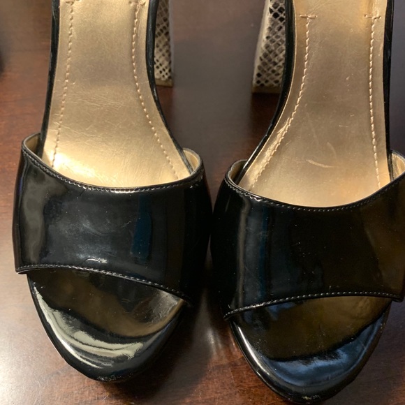 BCBG patent/python heels - Picture 6 of 7